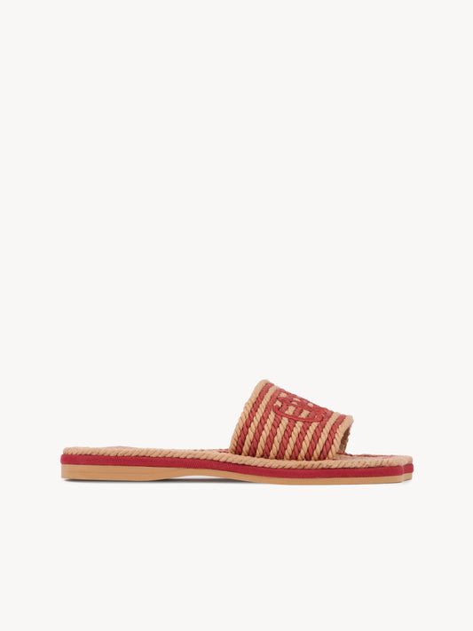 Chloé Braided rope slippers