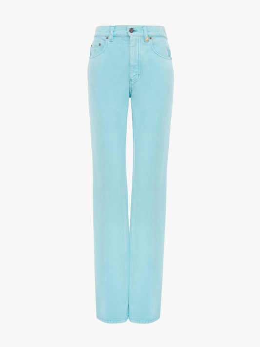 Chloé Straight jeans in cotton denim