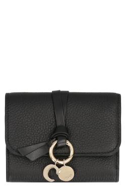 Chloé piccolo Alphabet leather tri-fold wallet