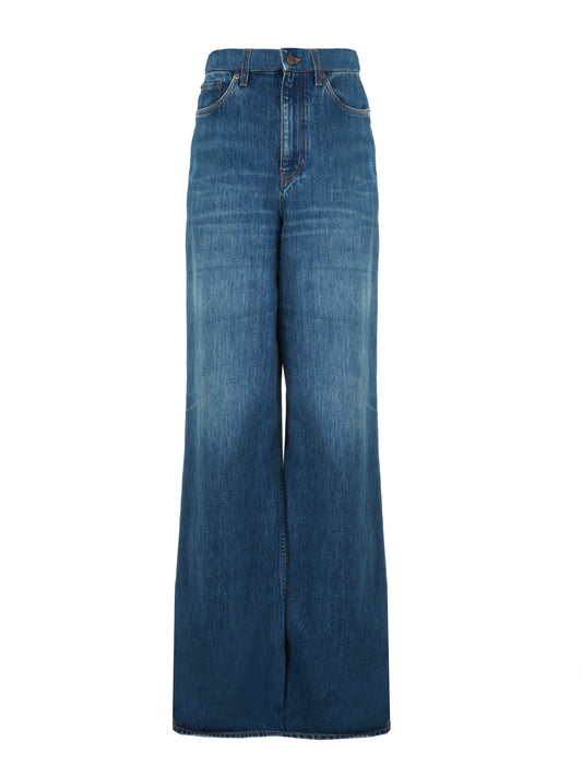 Chloé Bell-bottom jeans in cotton