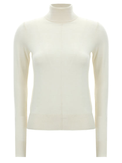 Logo embroidery turtleneck sweater Sweater, cardigans