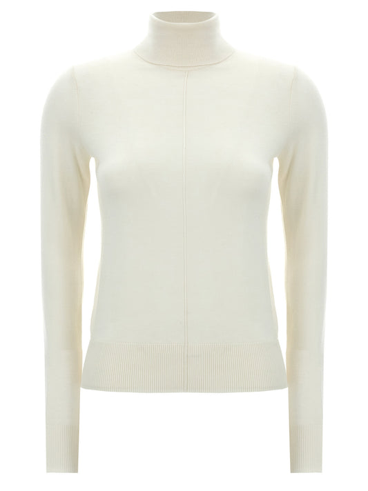 Logo embroidery turtleneck sweater Sweater, cardigans