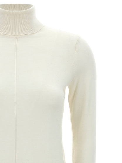 Logo embroidery turtleneck sweater Sweater, cardigans