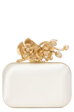 Jimmy Choo Clutch Cloud in satin