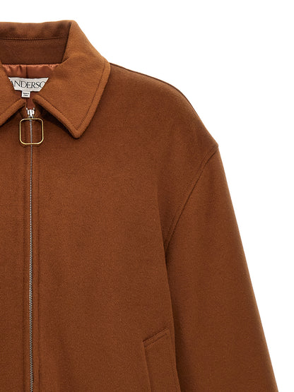 'Wire Puller' crop coat Coats, trench coats