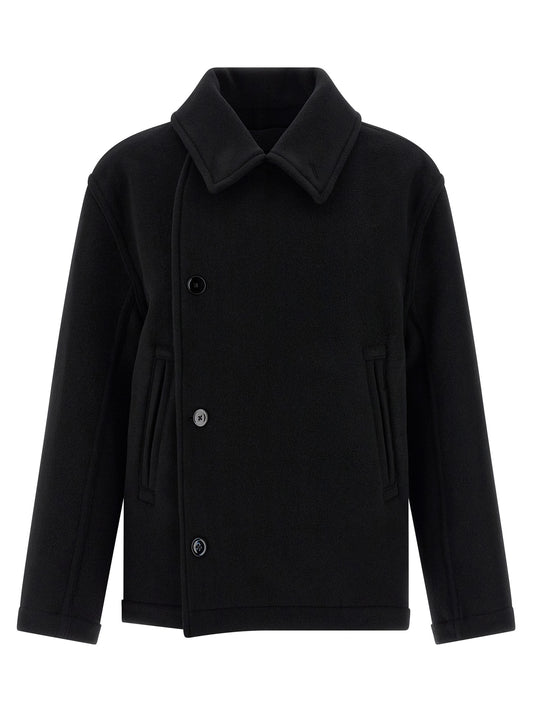 'Boxy Peacoat' coat Coats, trench coats