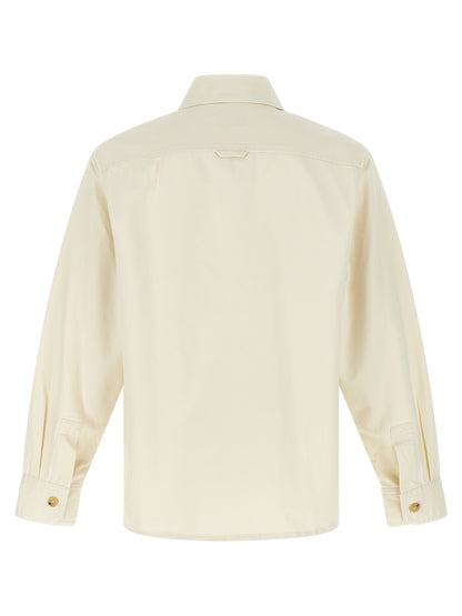 Logo embroidery shirt Shirt, blouse