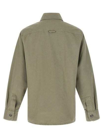 Logo embroidery shirt Shirt, blouse