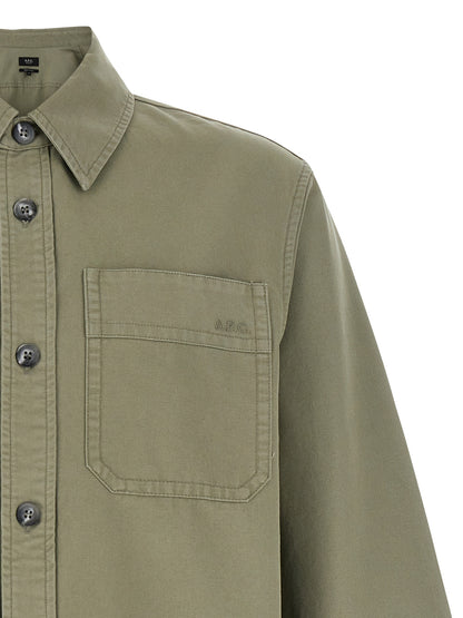 Logo embroidery shirt Shirt, blouse