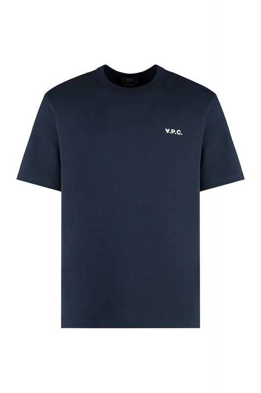A.P.C. Cotton crew-neck T-shirt