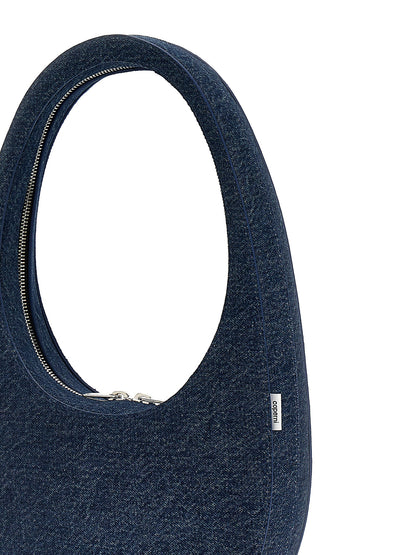 'Denim Swipe Bag' handbag Hand bags
