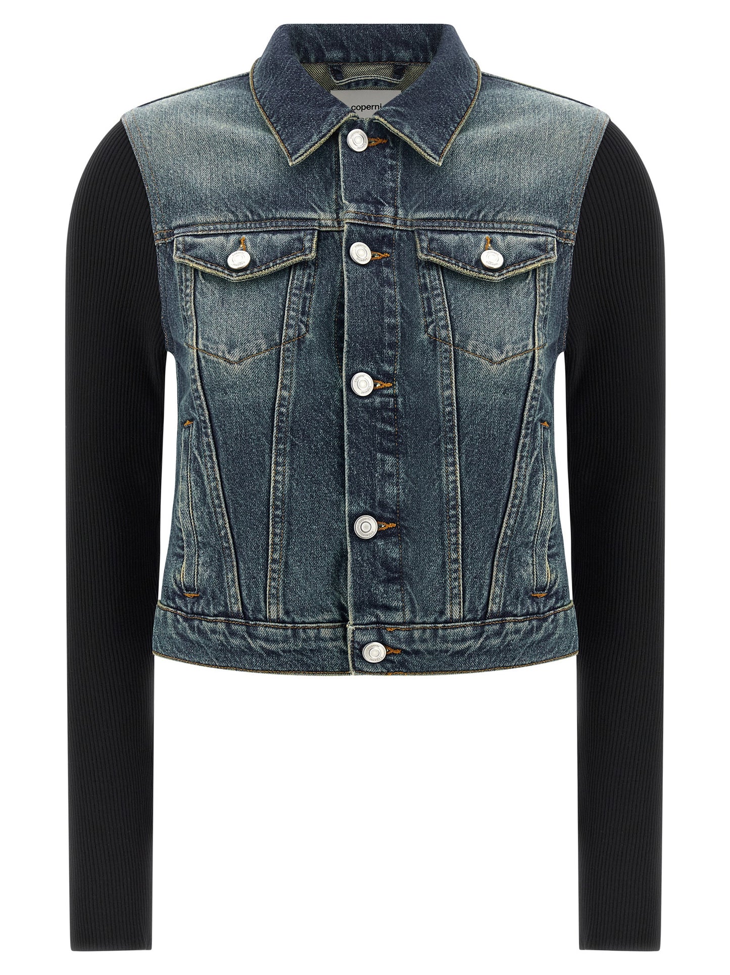 'Hybrid Rib Denim' jacket Down jacket, Parka, Casual jackets