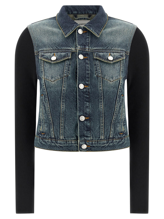 'Hybrid Rib Denim' jacket Down jacket, Parka, Casual jackets