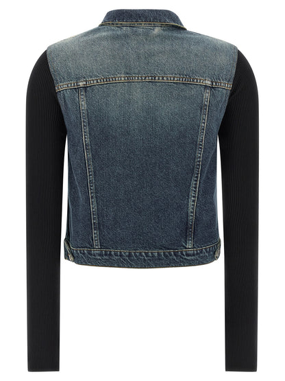 'Hybrid Rib Denim' jacket Down jacket, Parka, Casual jackets