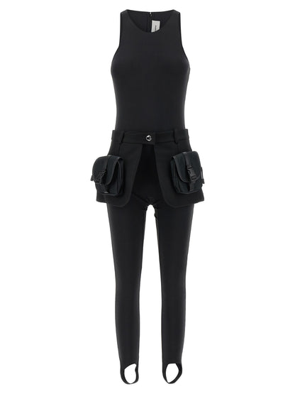 Belt suit Jumpsuits
