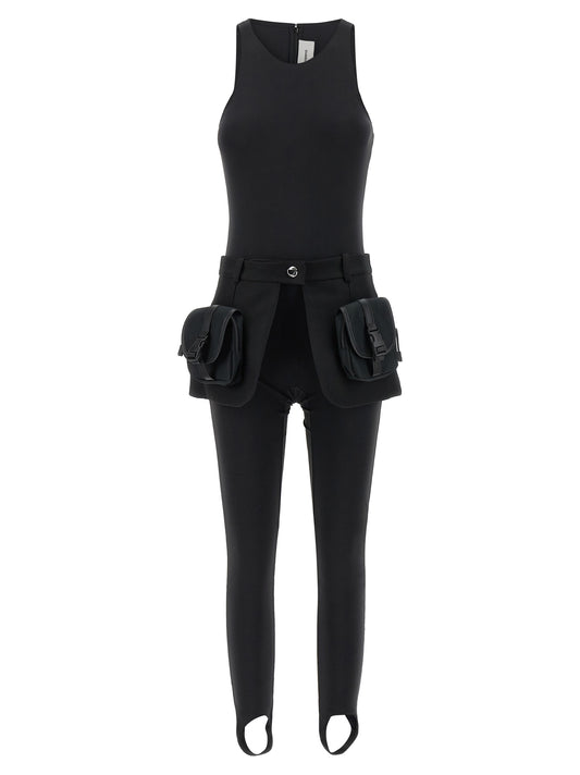 Belt suit Jumpsuits
