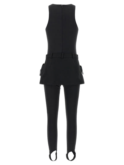 Belt suit Jumpsuits