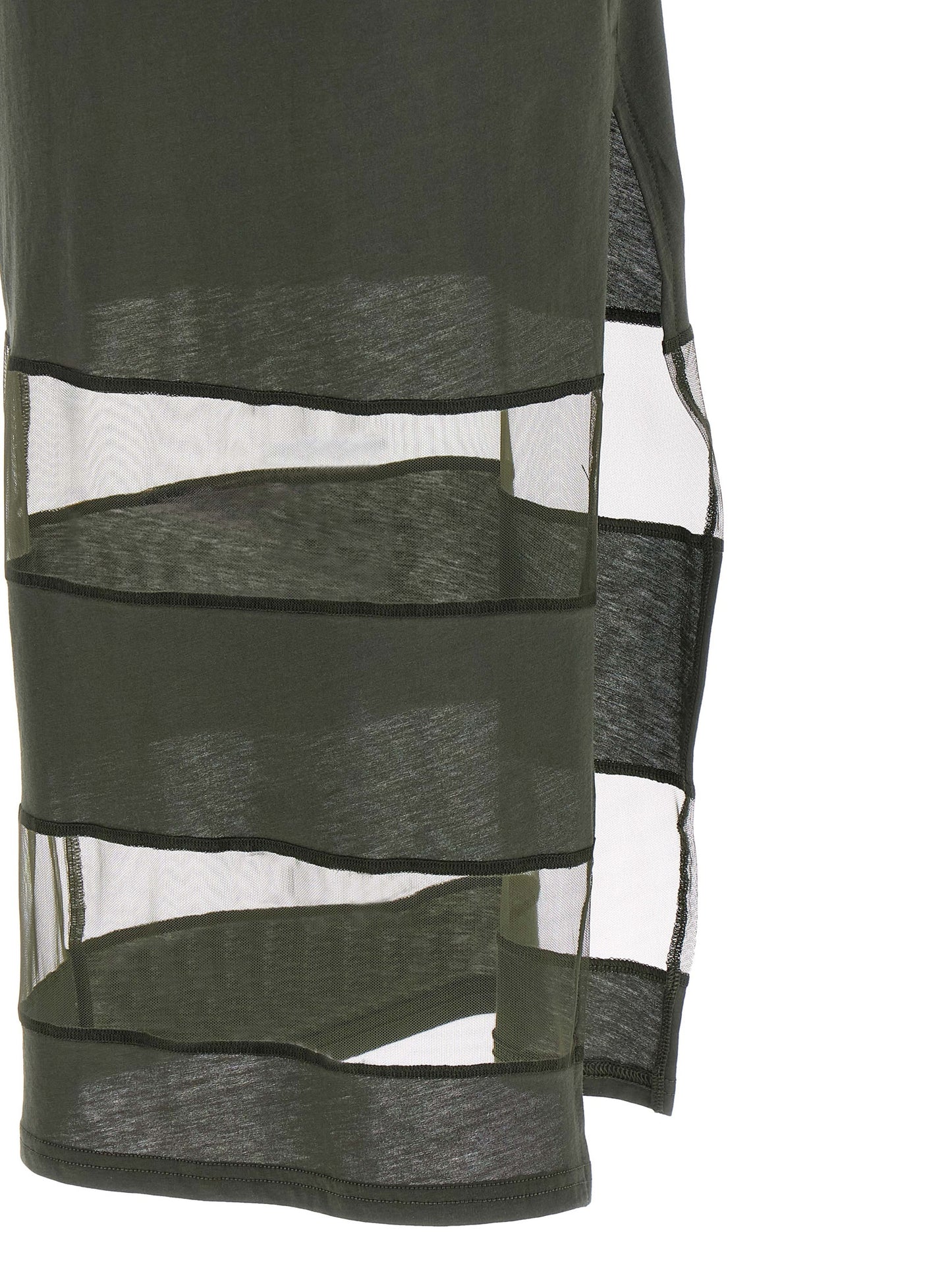 'Striped Sheer Polo' dress Dresses