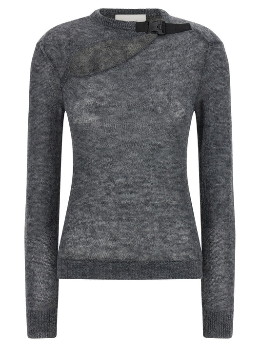 'Buckle Cut-Out' sweater Sweater, cardigans