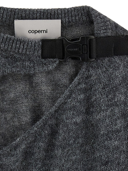 'Buckle Cut-Out' sweater Sweater, cardigans