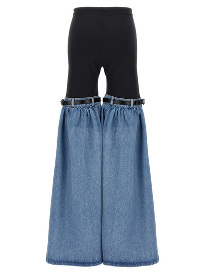 'Hybrid Denim Flare' pants Pants