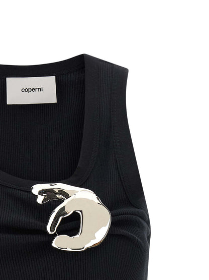 'Emoji' tank top Tops