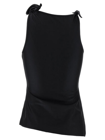 'Asymmetric Flower' top Tops