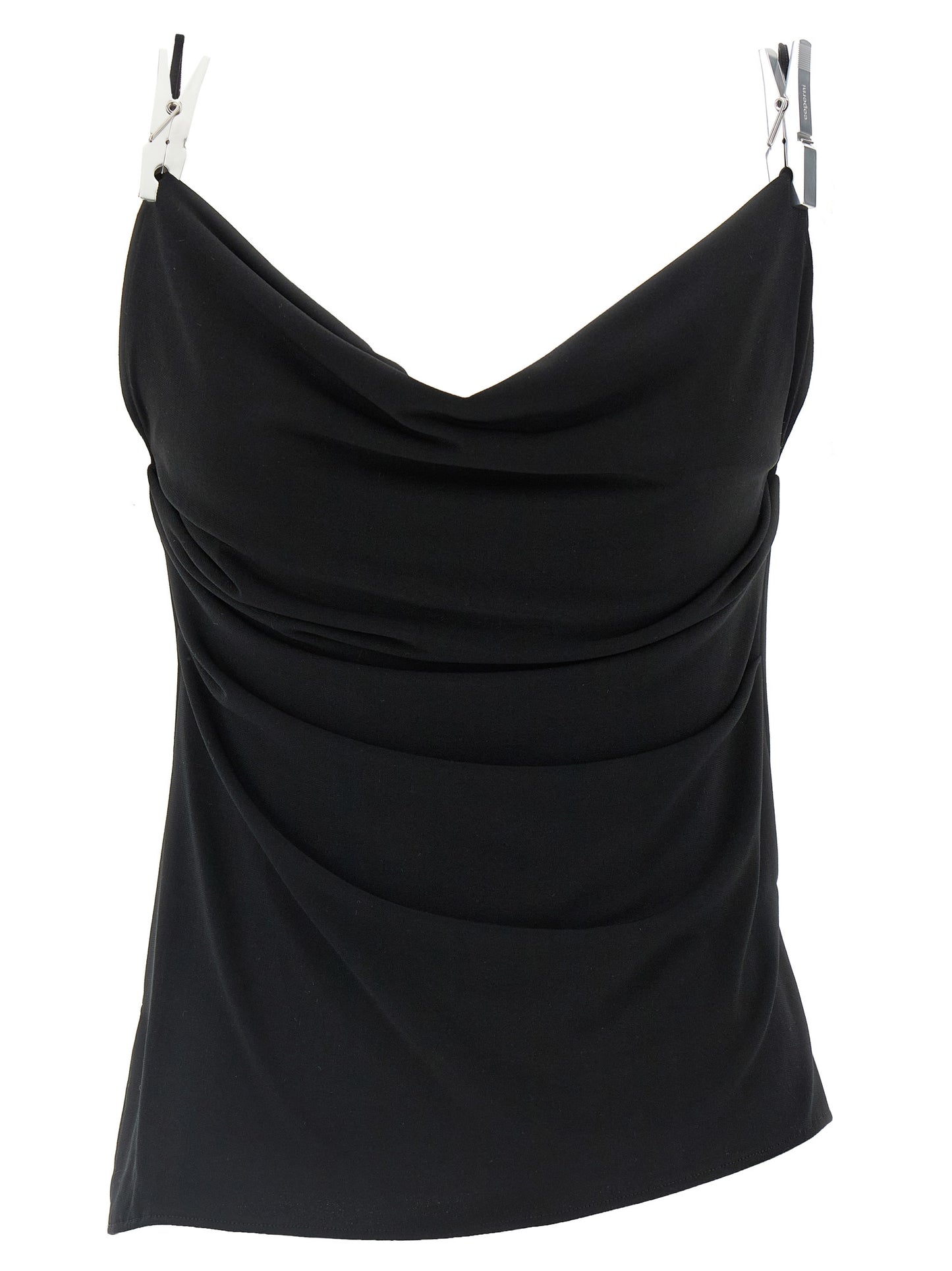 'Draped Washing Clip Gala' top Tops