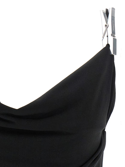 'Draped Washing Clip Gala' top Tops