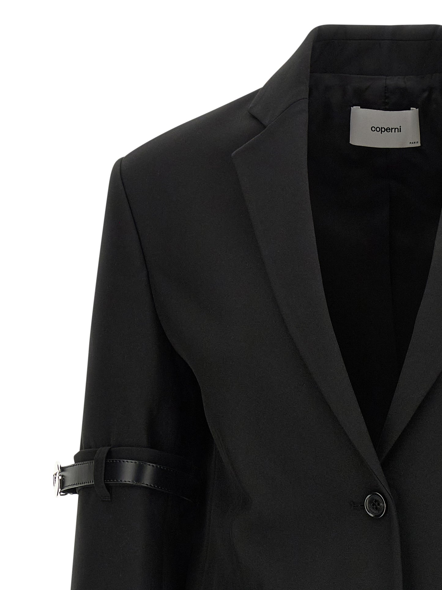 'Logo Belted' blazer Blazer, suits