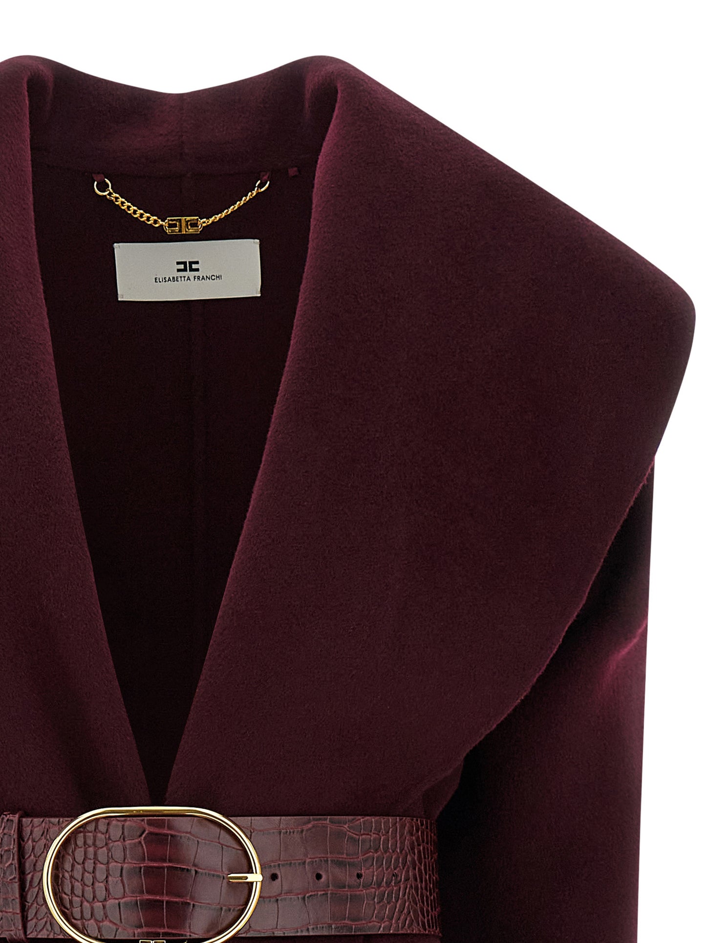 Double wool cape Capes