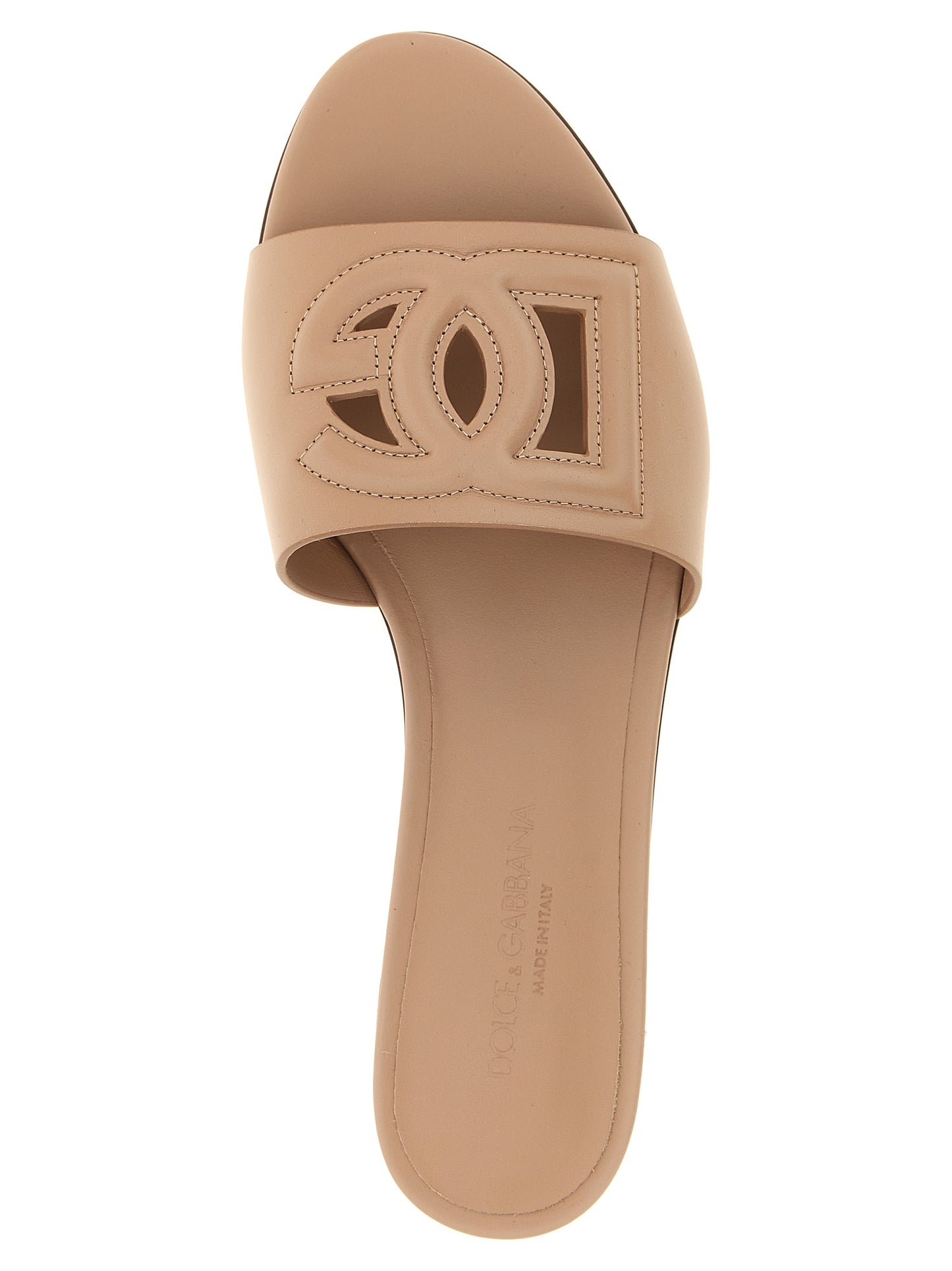 'DG' slides Sandals