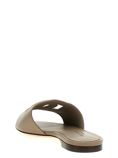 'DG' slides Sandals