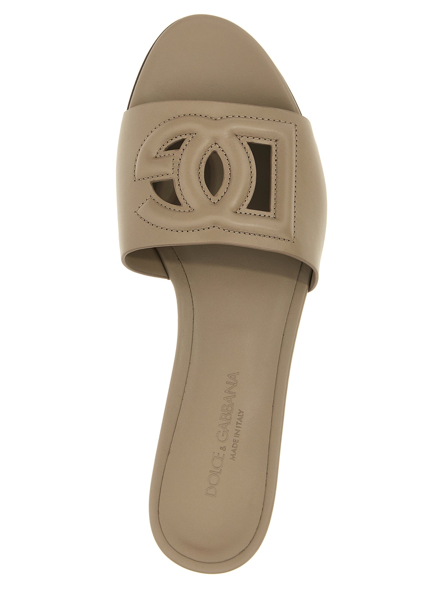 'DG' slides Sandals