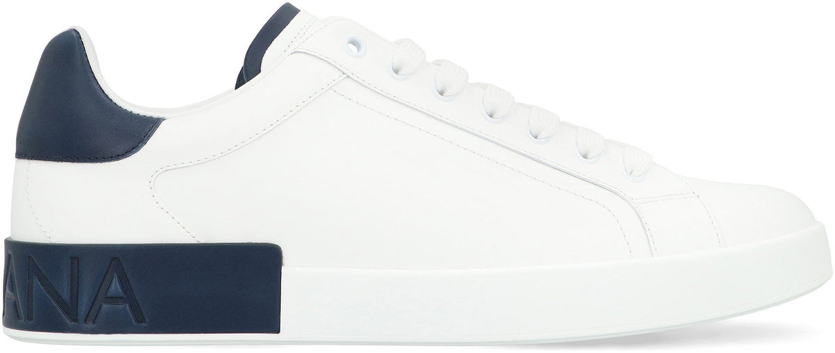 Dolce & Gabbana Portofino leather sneakers