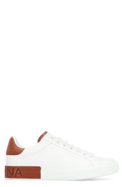 Dolce & Gabbana Portofino leather sneakers