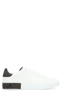 Dolce & Gabbana Leather low-top sneakers