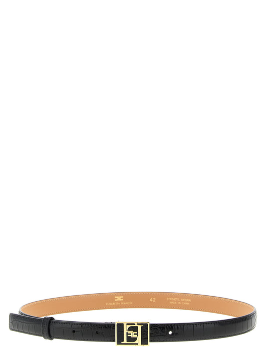 Logo buckle belt Belts