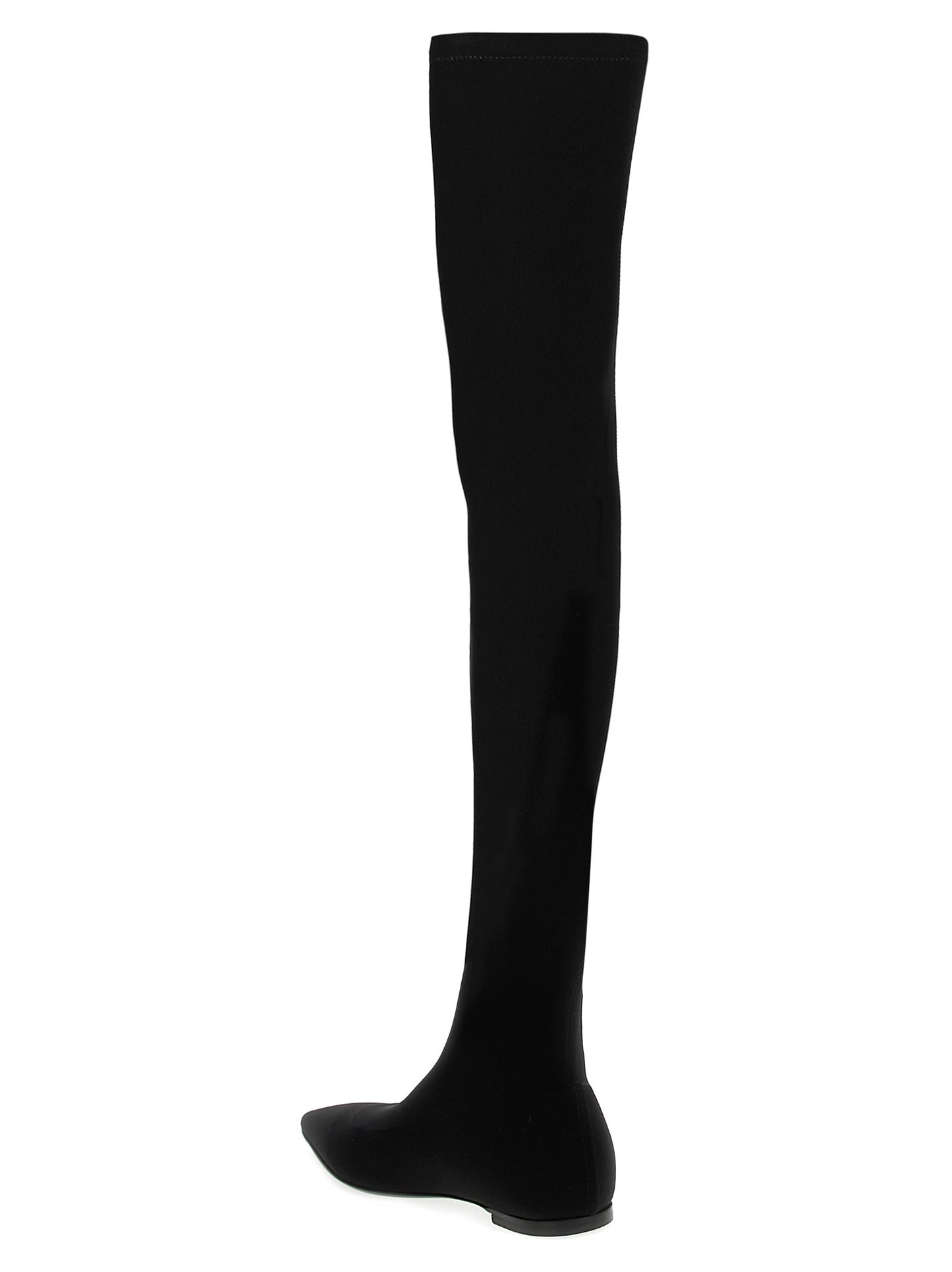 Over-the-knee jersey boots Boots, ankle boots