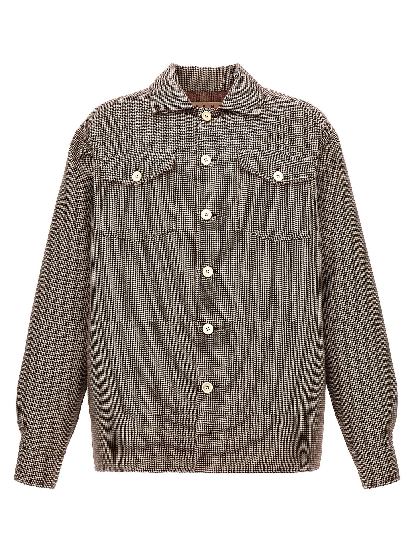 Houndstooth jacket Piumini, Parka, Giacche casual