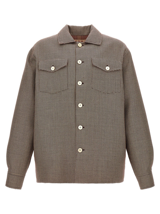 Houndstooth jacket Piumini, Parka, Giacche casual