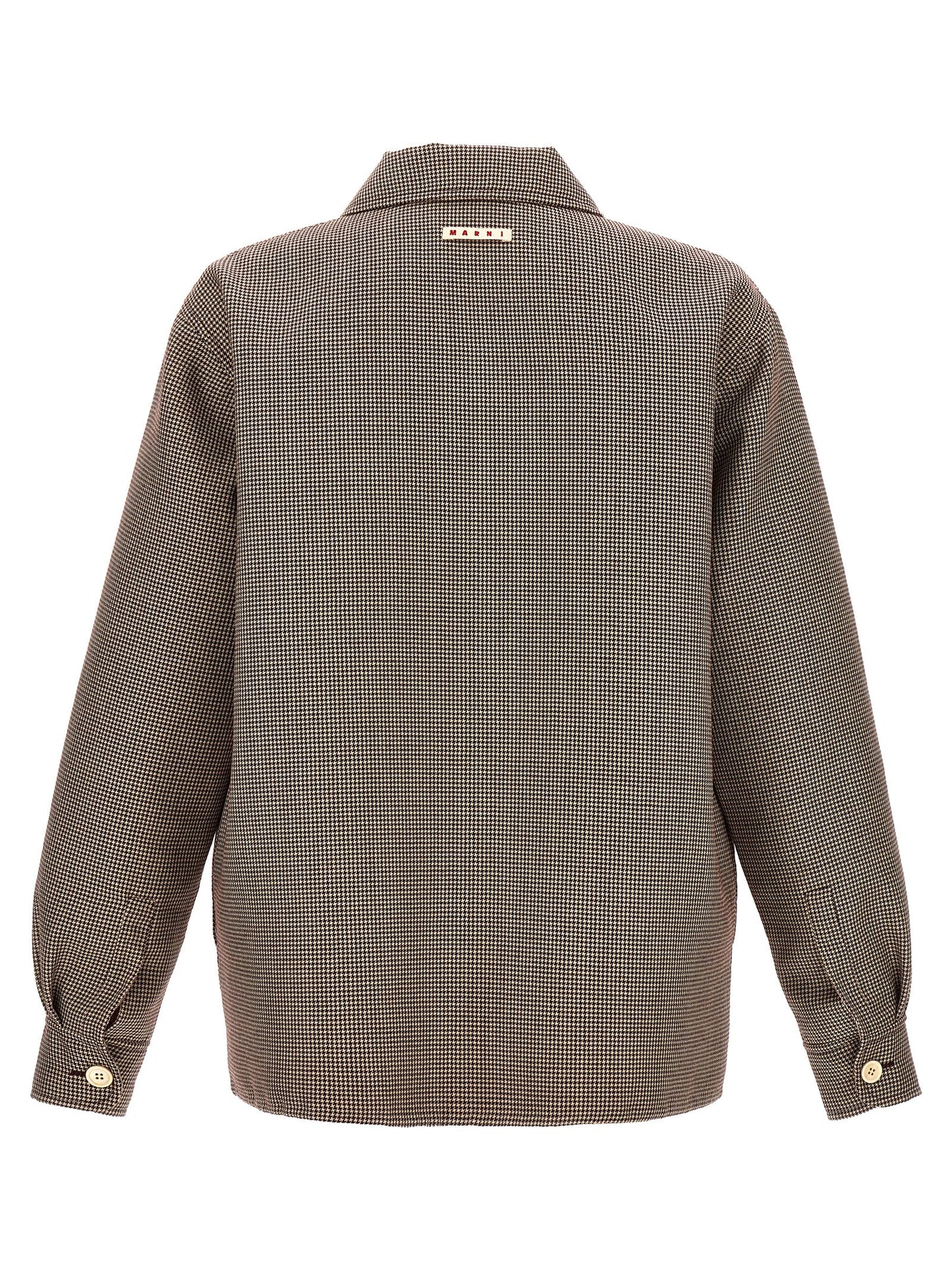 Houndstooth jacket Piumini, Parka, Giacche casual