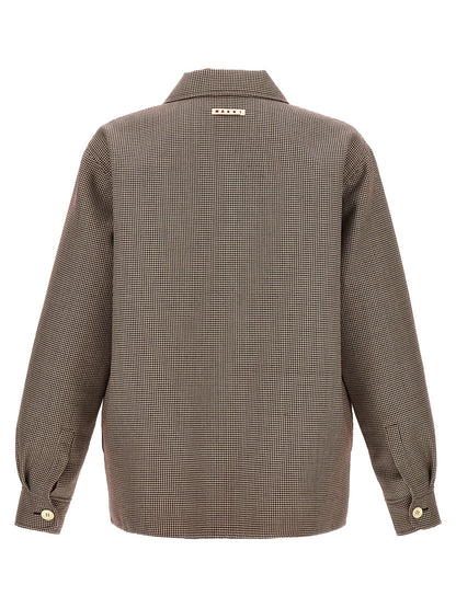Houndstooth jacket Piumini, Parka, Giacche casual
