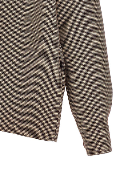 Houndstooth jacket Piumini, Parka, Giacche casual