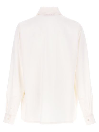 Logo embroidery shirt Shirt, blouse