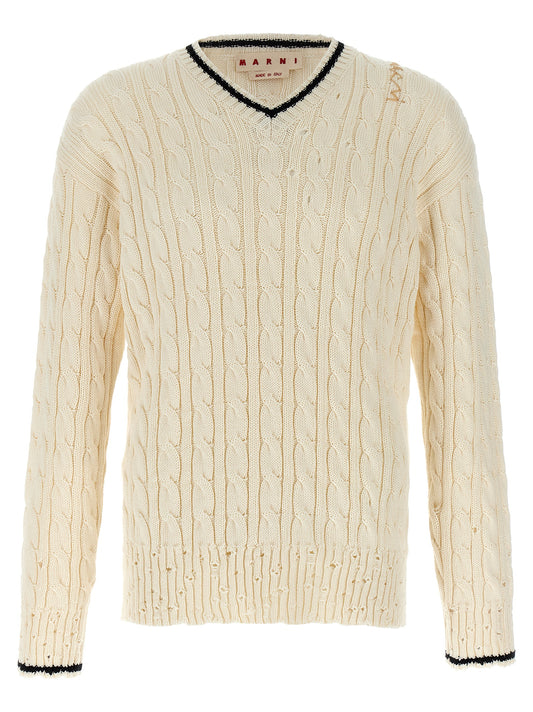 'V' neckline sweater Sweater, cardigans