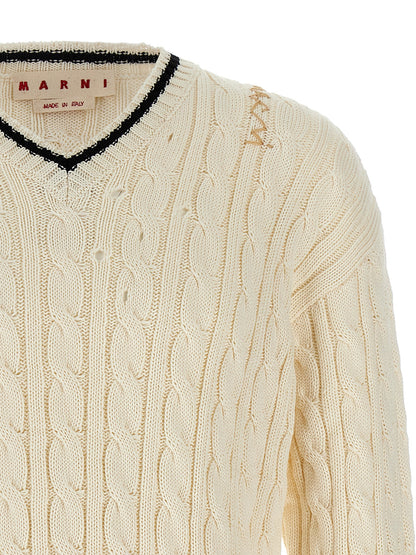 'V' neckline sweater Sweater, cardigans