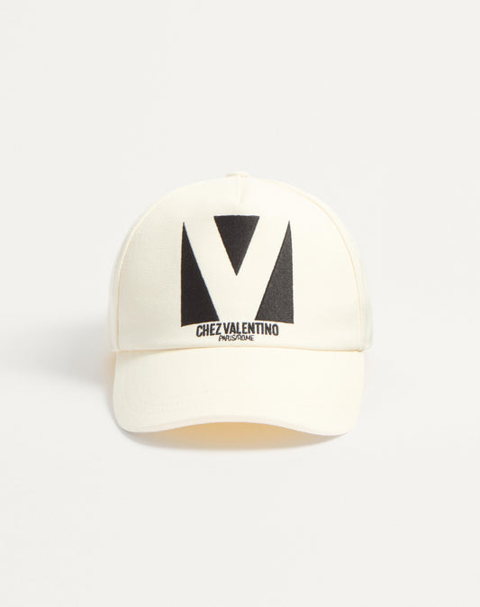 Valentino Garavani Chez Valentino Logo baseball cap