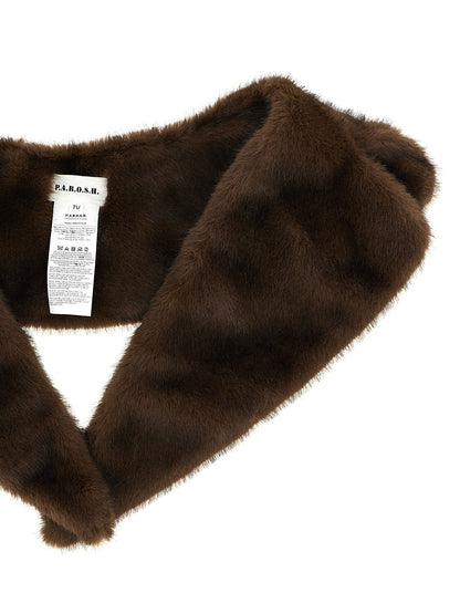 Eco fur neck Scarves, foulards