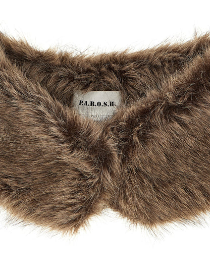Faux fur collar Scarves, foulards